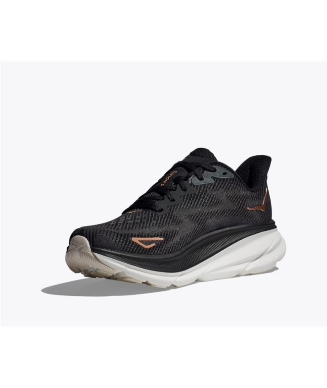 Chaussures de Running Hoka Clifton 9 Noir/Rose