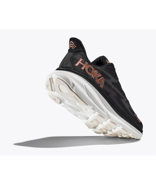 Zapatillas de Running Hoka Clifton 9 Negro/Rosa