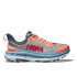 Chaussures de Trail Hoka Mafate Speed 4 Femme Papaya/Bleu