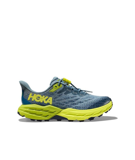 Sapatilhas de Trail Hoka Speedgoat 5 Menino Stone Cinza