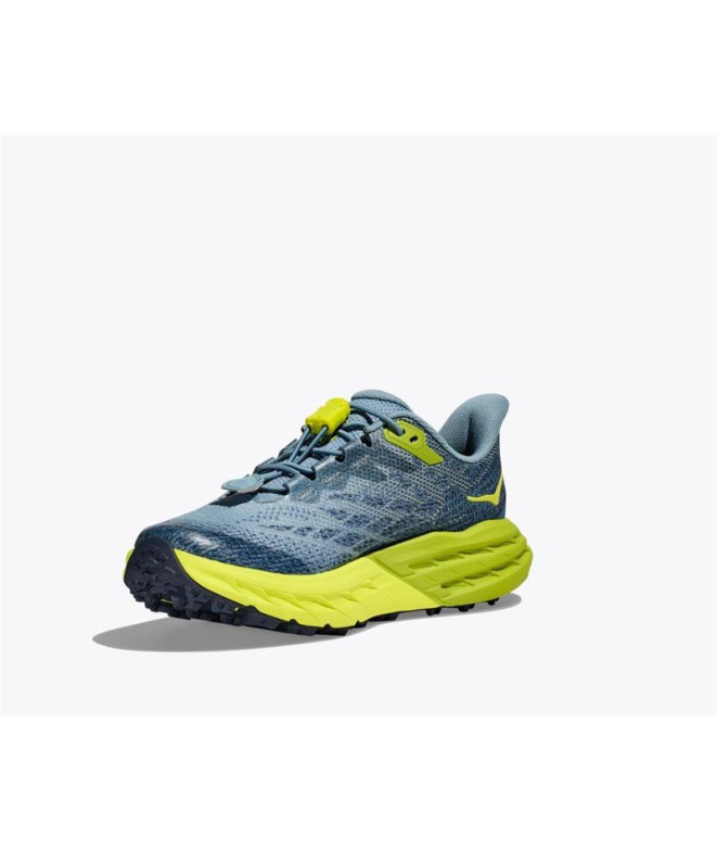 Zapatillas de Trail Hoka Speedgoat 5 Niño Stone Gris
