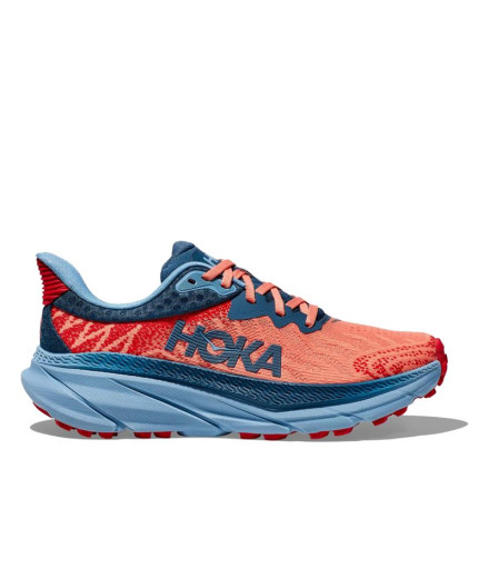 Sapatilhas de Trail Hoka Challenger 7 Mulher Papaya/Real Tea
