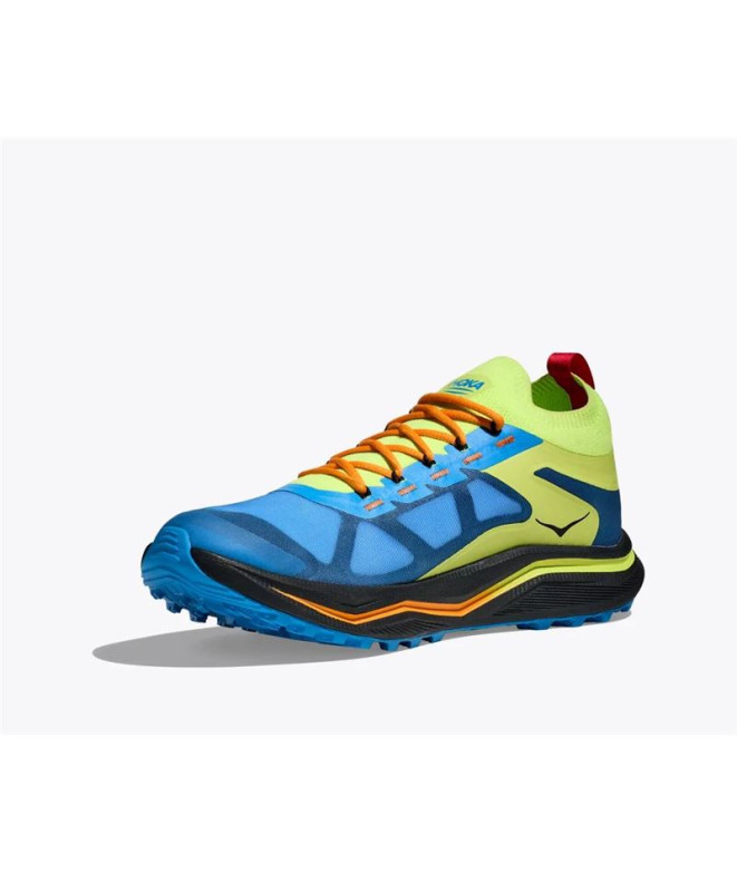 Sapatilhas de Trail Hoka Zinal 2 Homem Diva Azul