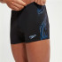 Fato de banho de Natação Speedo Tech Panel Aquashort Homem Preto/azul preto