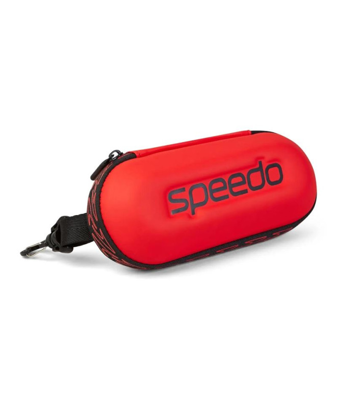 Estojo Speedo Óculos de proteção vermelho