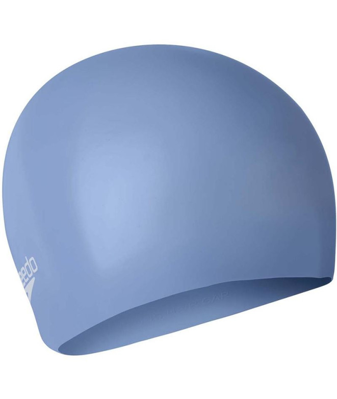 Boné de Natação Speedo Cabelo comprido azul