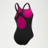 Fato de banho de Natação Speedo Hyperboom Placement Muscleback Mulher Preto/Rosa