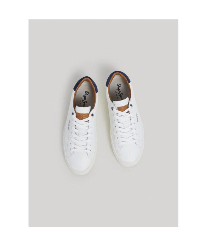Zapatillas Pepe Jeans Yogi Original Hombre Blanco