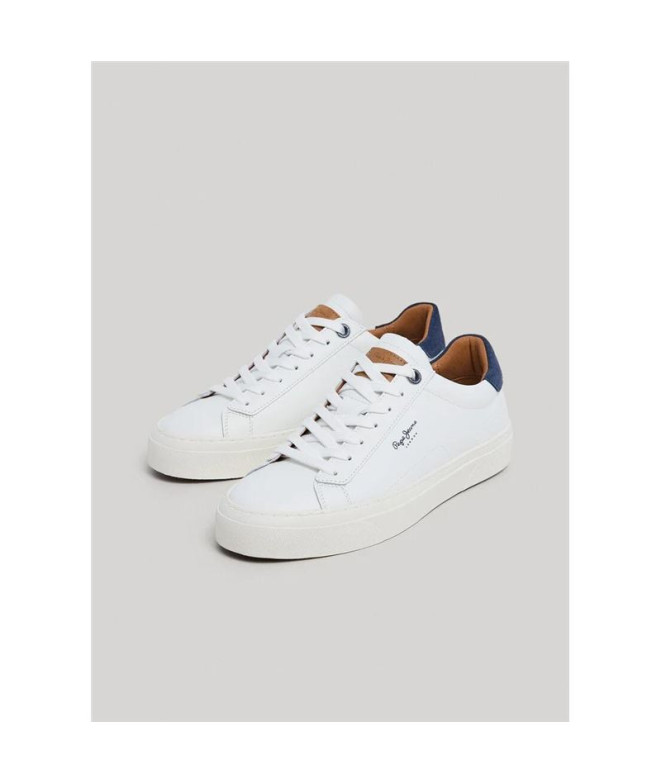 Zapatillas Pepe Jeans Yogi Original Hombre Blanco