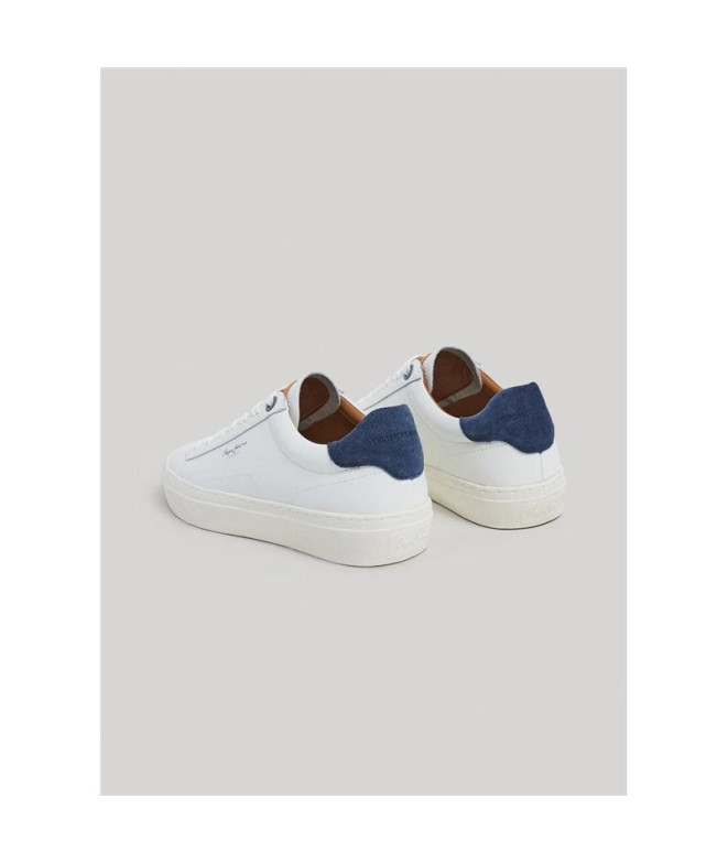 Zapatillas Pepe Jeans Yogi Original Hombre Blanco