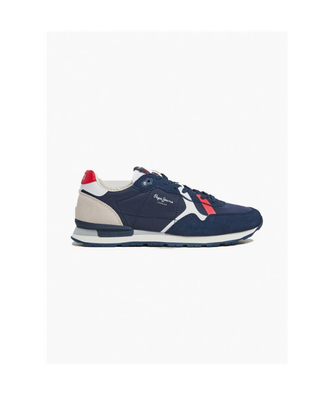 Chaussures Pepe Jeans Brit Road Homme Navy
