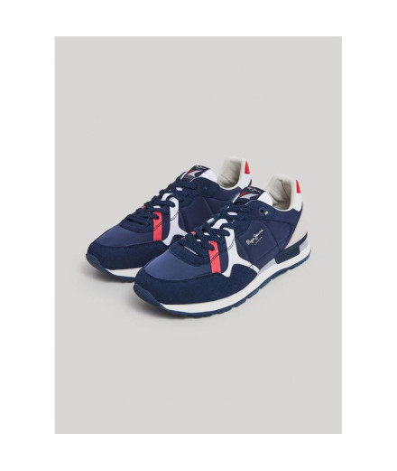 Chaussures Homme Pepe Jeans Brit Road Navy 2