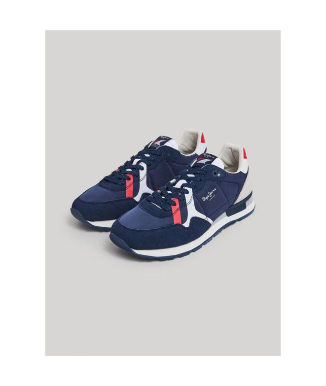 Sapatilhas Pepe Jeans Brit Road Homem Marinho
