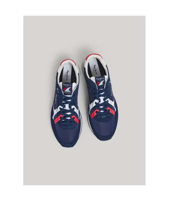Chaussures Pepe Jeans Brit Road Homme Navy
