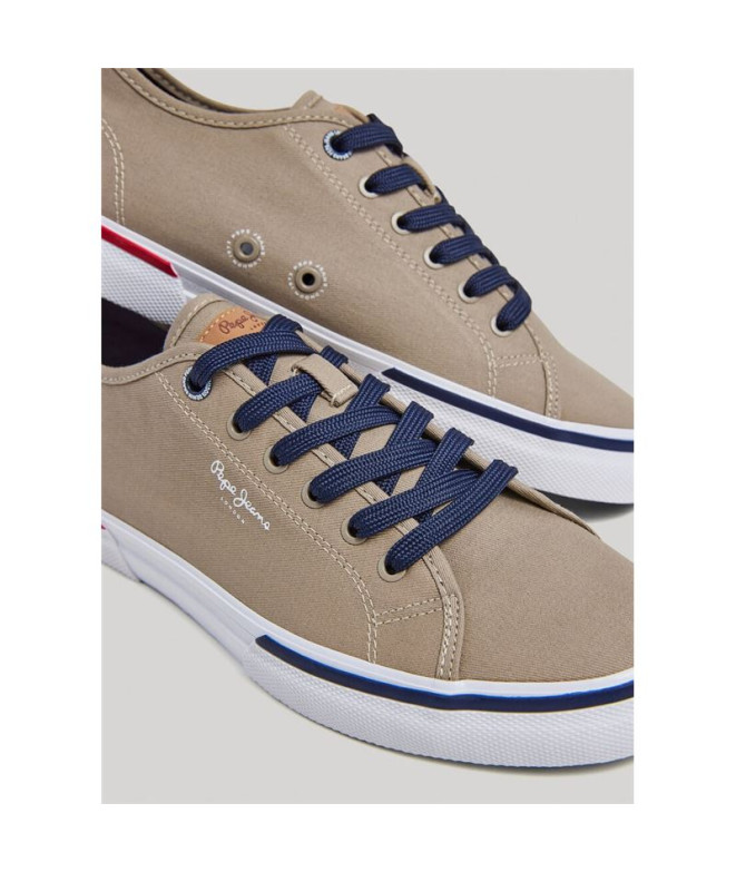 Sapatilhas Pepe Jeans London Class Homem Bege