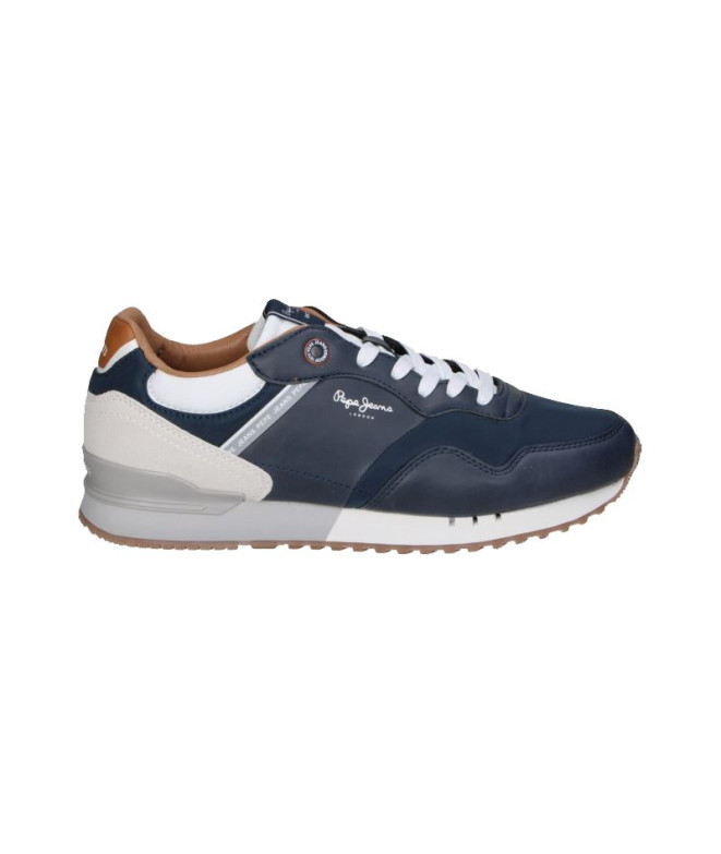 Chaussures Pepe Jeans London Court Homme Bleu marine