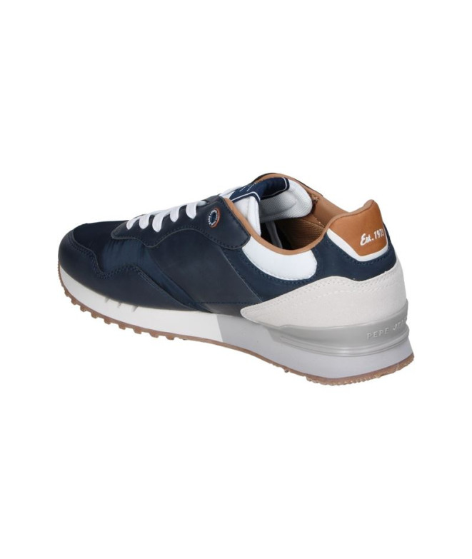 Zapatillas Pepe Jeans London Court Hombre Azul...
