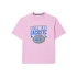 T-shirt Lacoste Cols Roules Homme Rose