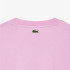 T-shirt Lacoste Cols Roules Homme Rose