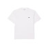 Camiseta Lacoste Cols Roules Homem Branco
