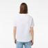 Camiseta Lacoste Cols Roules Homem Branco
