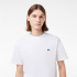 Camiseta Lacoste Cols Roules Homem Branco