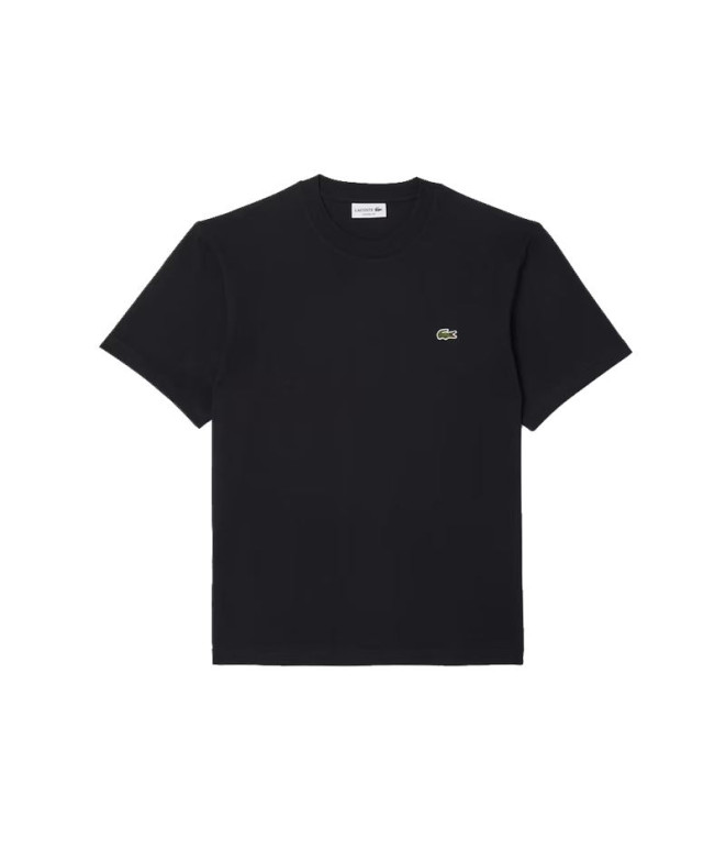 T-shirt Lacoste Cols Roules Homme Noir