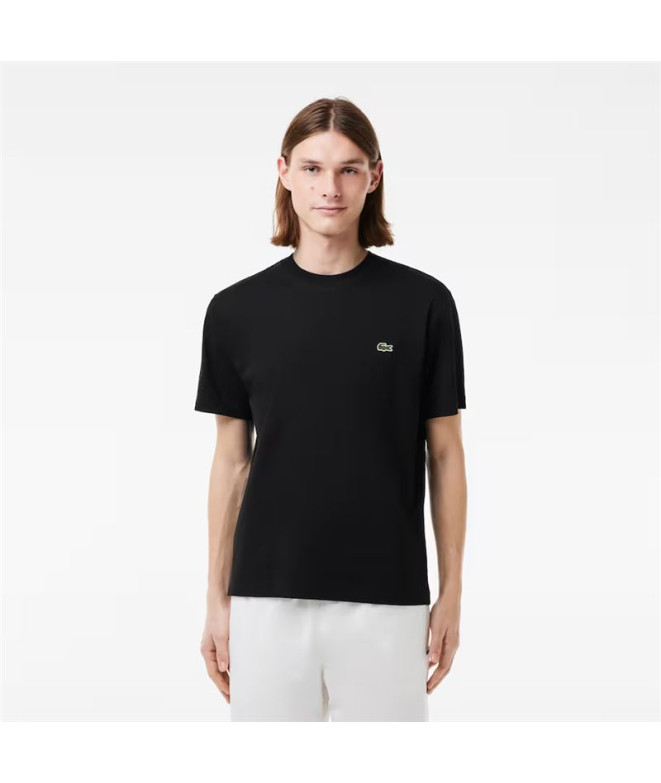 Camiseta Lacoste Cols Roules Hombre Negro