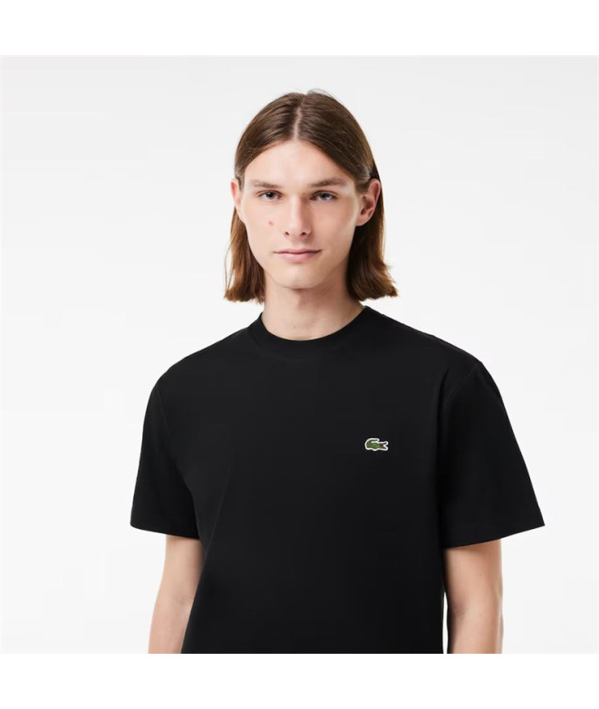 Camiseta Lacoste Cols Roules Hombre Negro