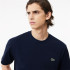 Camiseta Lacoste Cols Roules Homem Azul-marinho