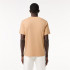 Camiseta Lacoste Colos Rolados Homem Salmão
