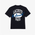 Camiseta Lacoste Cols Roules Homem Azul-marinho