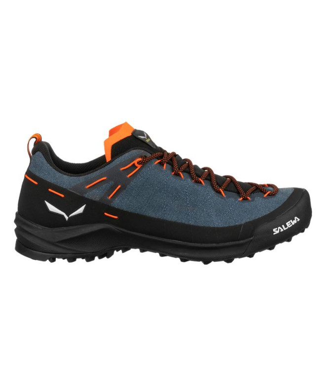 Sapatilhas de Montanha Salewa Wildfire Canvas Homem Dark Denim/Black