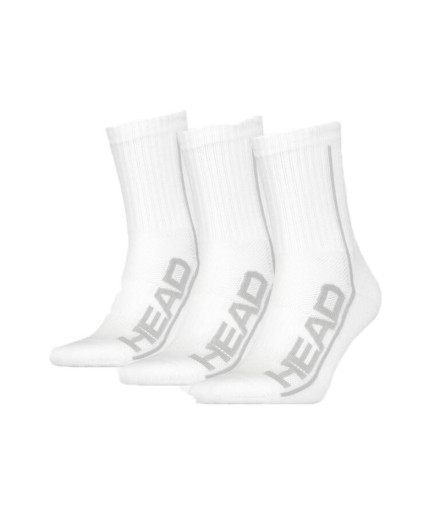 Meias de tênis Head Performance 3p Branco