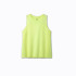 Camiseta de Running Brooks Sprint Free 2.0 Mulher Lt Lime/Interval Gradient