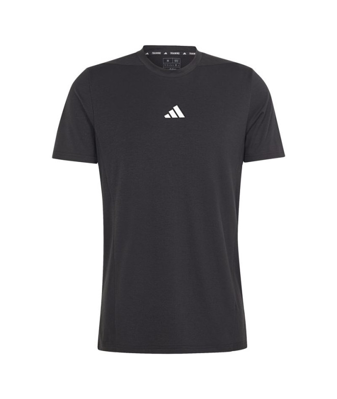 Camiseta de Fitness adidas Essentials D4T Hombre Negro