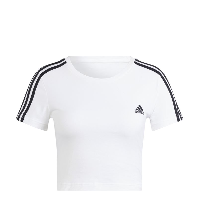 Camiseta 3 best sale bandas adidas mujer