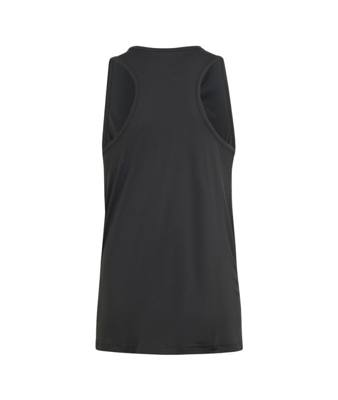 Camiseta adidas Team Singlet Niño Negro