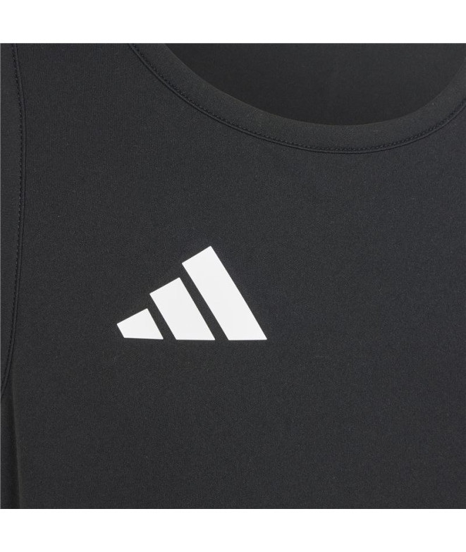 Camiseta adidas Team Singlet Niño Negro