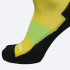 Chaussettes de Running Brooks High Point Crew Unisexe jaune