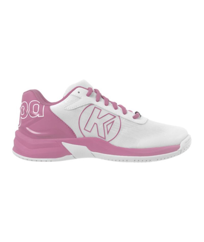 Chaussures from Handball Kempa Attack 2.0 Game Changer blanc/rose Enfant