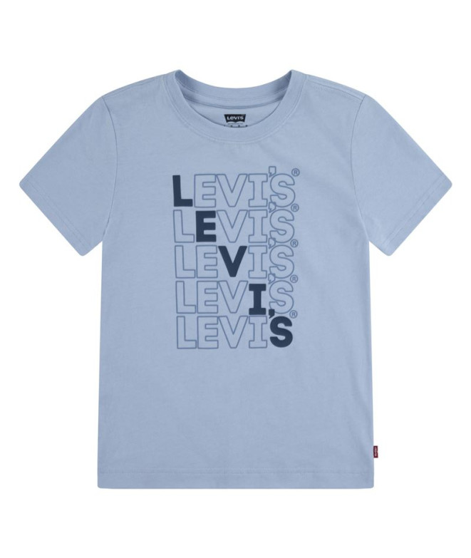 T-shirt Levi'S Loud Enfant Niagra Blue