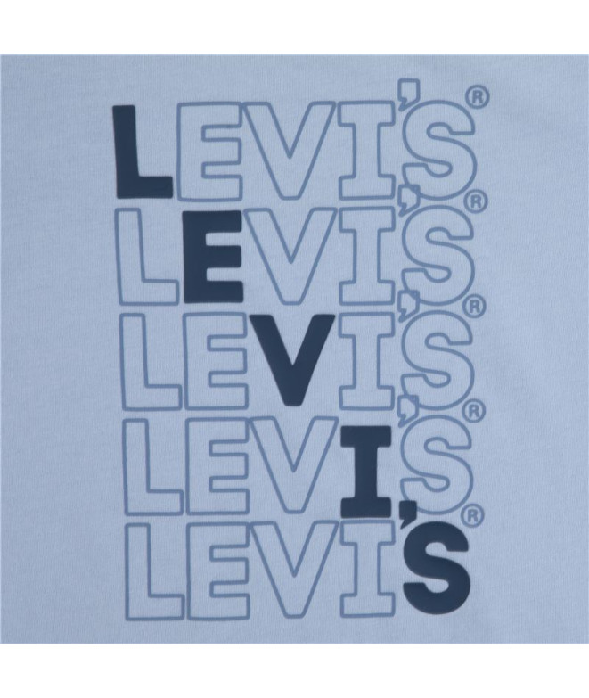 T-shirt Levi'S Loud Enfant Niagra Blue