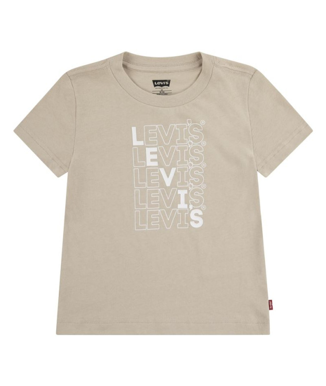 Camiseta Levi'S Loud Menino Oxford Bege
