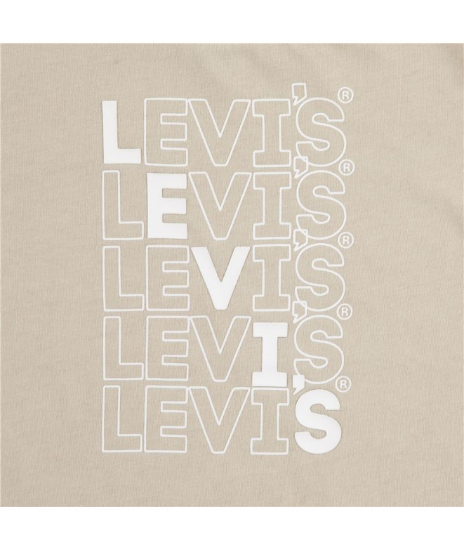 T-shirt Levi'S Loud Enfant Oxford Beige