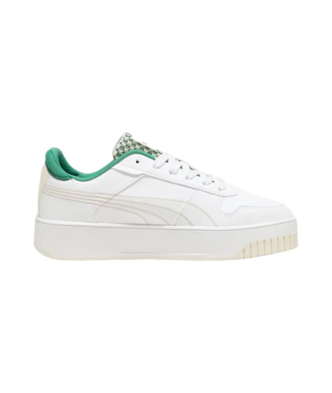 Chaussures Puma Carina Sreet Blosso White Femme