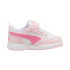 Sapatilhas Puma Rebound V6 Low Infantil Rosa