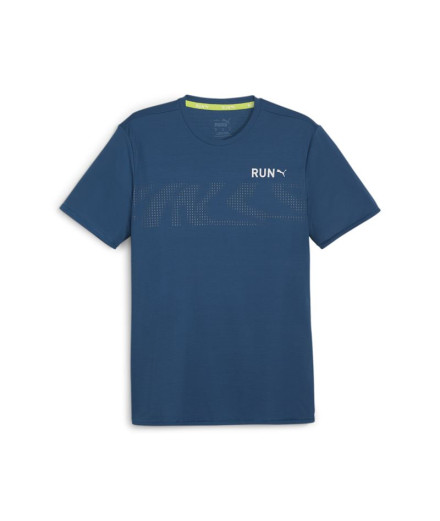 T-shirt Running Homme par Puma Run Favourite Yellow
