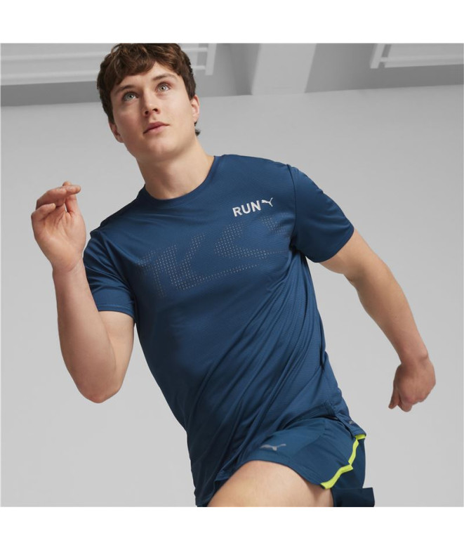 Camiseta de Running Puma Run Favourite Hombre...