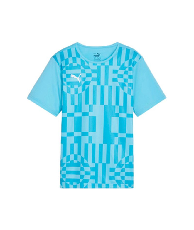 Camiseta de Fútbol Puma Individualrise Graphic Infantil Azul